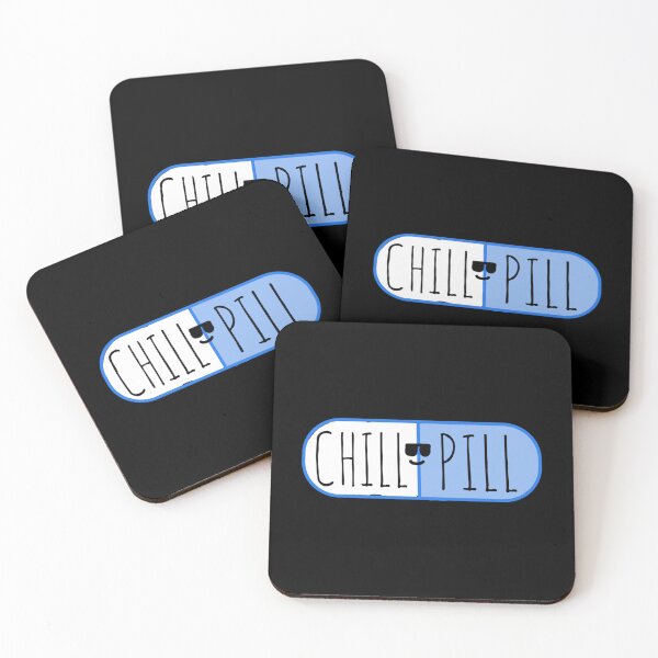 Item preview, Chill Pill, punny, pun design designed and sold by lukassfrshopnow.