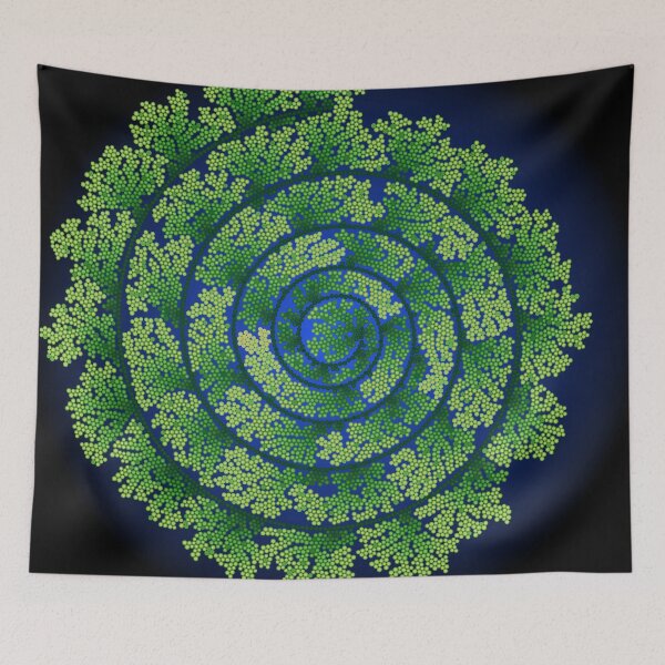 Item preview, Circlepack Spiral Wreath designed and sold by Mary Holstege.
