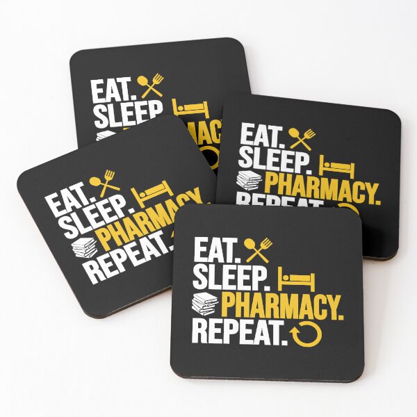 Item preview, Eat sleep Pharmacy Repeat, Pharmacy Routine designed and sold by lukassfrshopnow.