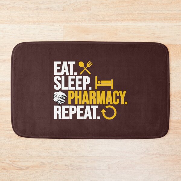 Item preview, Eat sleep Pharmacy Repeat, Pharmacy Routine designed and sold by lukassfrshopnow.