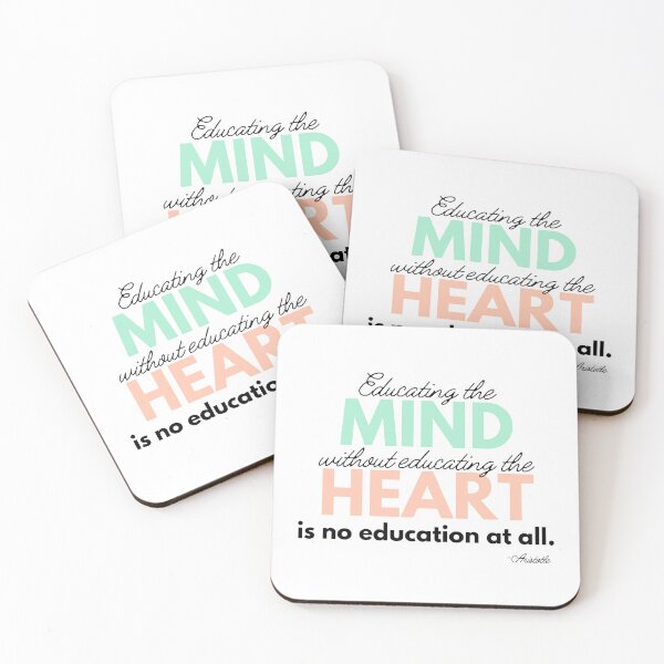 Item preview, Educating the Mind without Educating the Heart - Black Text designed and sold by becmitchell.