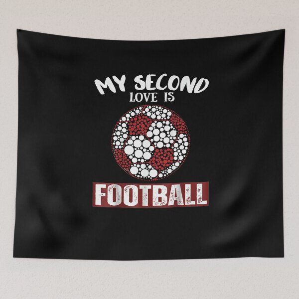 Item preview, My Second Loves Is Football. Funny Sport Ball designed and sold by Nedskr.