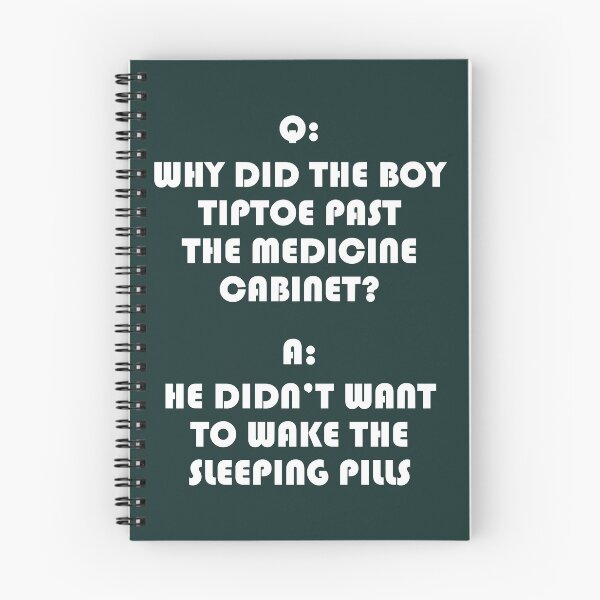 Item preview, He didn_t want to wake the sleeping pills, funny pharmacy joke, funny pharmacy pun. designed and sold by lukassfrshopnow.