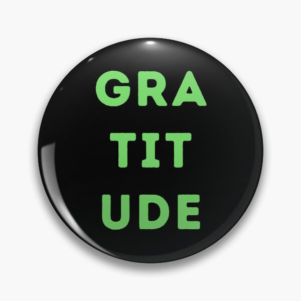 Item preview, Gratitude All Over Text Green designed and sold by NinniSilver.