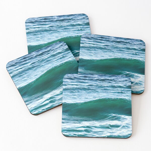 Item preview, blue ocean waves #123 designed and sold by supeart.