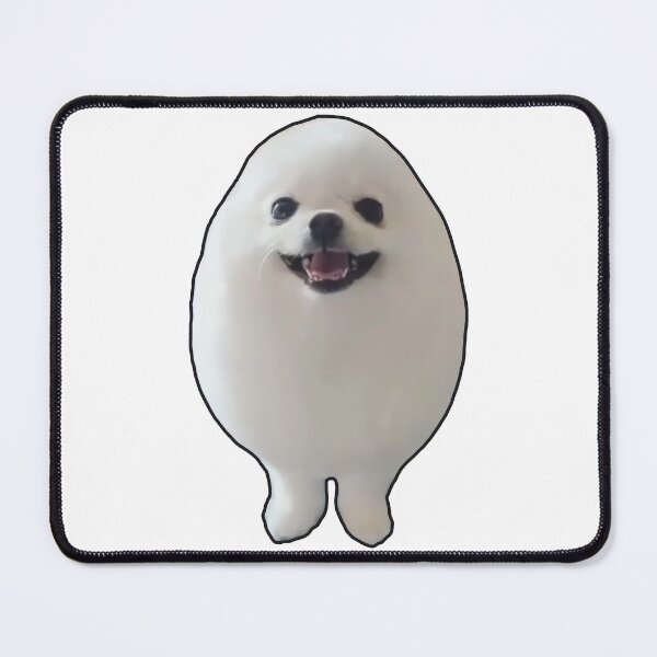 Item preview, Funny EGGDOG Meme (Egg Dog White Pomeranian HQ) designed and sold by fomodesigns.