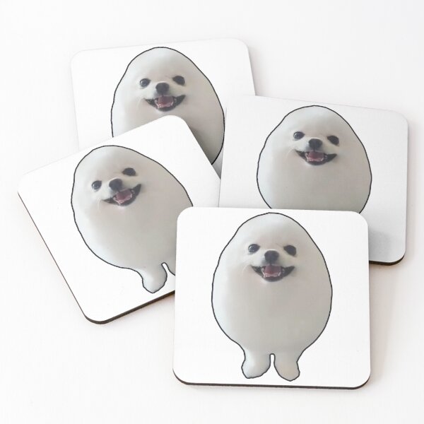 Item preview, Funny EGGDOG Meme (Egg Dog White Pomeranian HQ) designed and sold by fomodesigns.