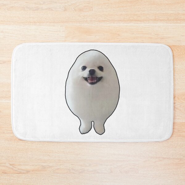Item preview, Funny EGGDOG Meme (Egg Dog White Pomeranian HQ) designed and sold by fomodesigns.