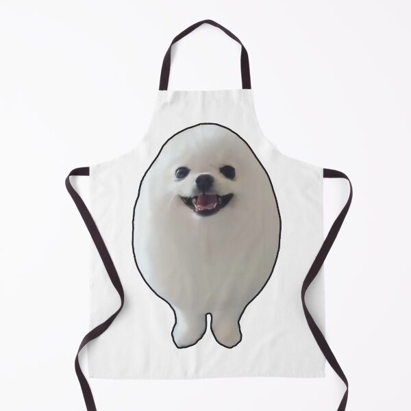 Item preview, Funny EGGDOG Meme (Egg Dog White Pomeranian HQ) designed and sold by fomodesigns.
