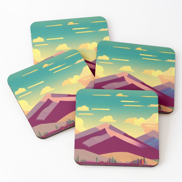 Item preview, mountain retro style, minimal art #10 designed and sold by supeart.