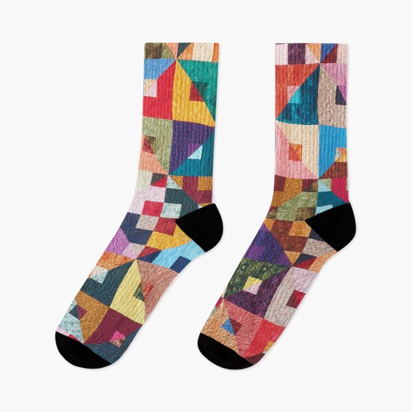 Item preview, patchwork cartoon design designed and sold by A2A  SHOP.