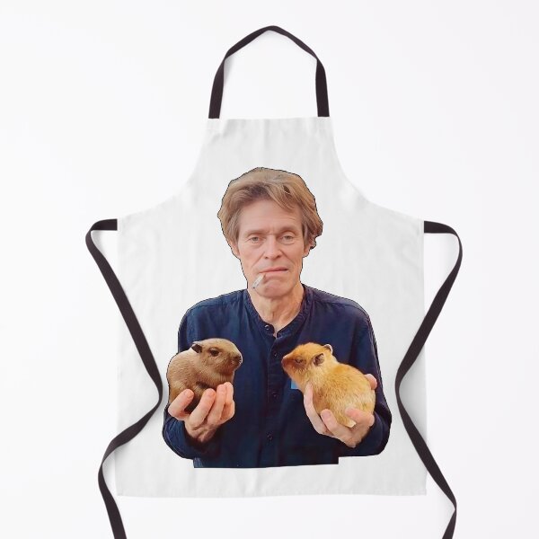 Item preview, William Dafoe with capybaras designed and sold by Frogus.
