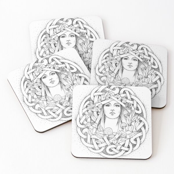 Item preview, Airmid, Goddess of Healing  designed and sold by triplegoddess.