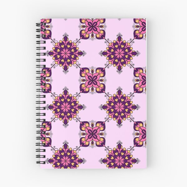 Item preview, Cute Pink Traditional Mandala Pattern designed and sold by patternologyy.