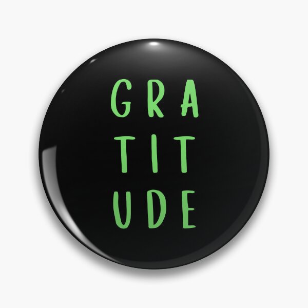 Item preview, Gratitude All Over Text Green designed and sold by NinniSilver.