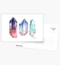 Crystals Postcards