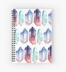 Crystals Spiral Notebook