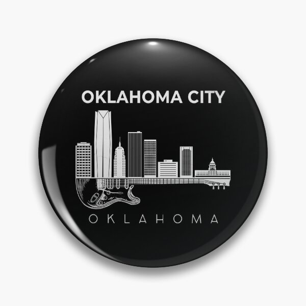 Item preview, Oklahoma Souvenir Men Music Guitar Gift Oklahoma City designed and sold by DSWShirts.