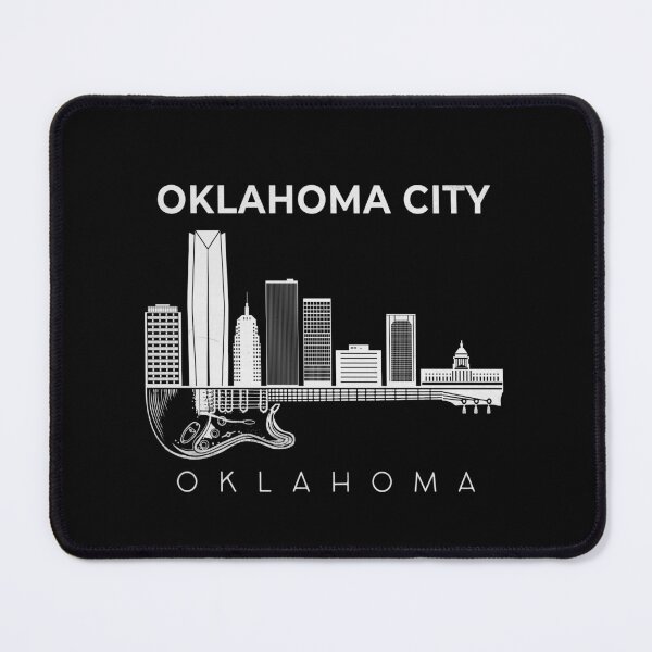 Item preview, Oklahoma Souvenir Men Music Guitar Gift Oklahoma City designed and sold by DSWShirts.