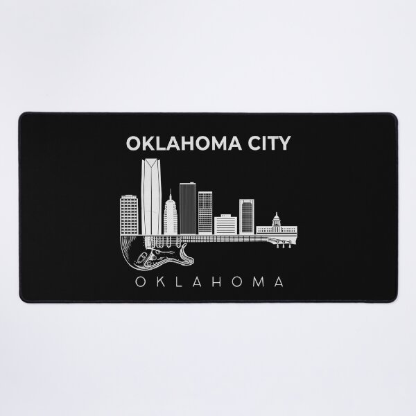 Artikelvorschau, Oklahoma-Andenken-Mann-Musik-Gitarren-Geschenk Oklahoma City entworfen und verkauft von DSWShirts.