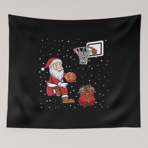 Item preview, Basketball Player Gift Christmas Santa Claus Basketball designed and sold by Lenny Stahl.