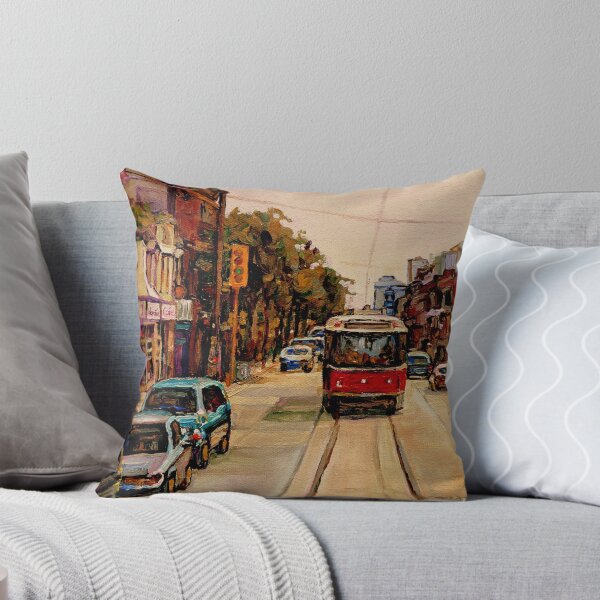Item preview, PAINTINGS OF TORONTO TORONTO ART TORONTO CITY SCENE PAINTINGS TORONTO TRAMS AND RESTAURANT PAINTINGS designed and sold by Carole Spandau.