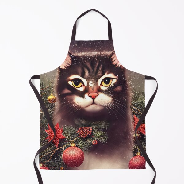 Item preview, Christmas cat designed and sold by art8085.