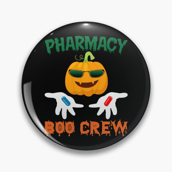 Item preview, Pharmacy Boo Crew Funny Pumpkin Pharmacist Halloween Puns designed and sold by HoldwestShopNow.