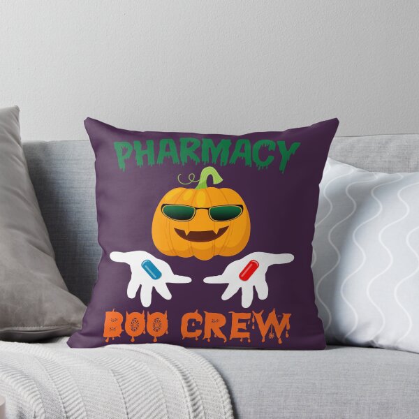 Item preview, Pharmacy Boo Crew Funny Pumpkin Pharmacist Halloween Puns designed and sold by HoldwestShopNow.