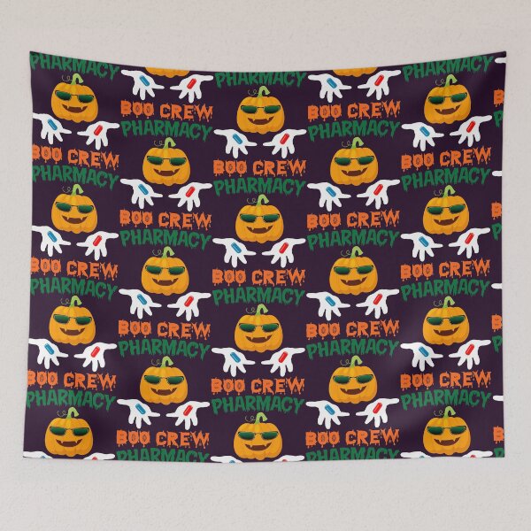 Item preview, Pharmacy Boo Crew Funny Pumpkin Pharmacist Halloween Puns designed and sold by HoldwestShopNow.