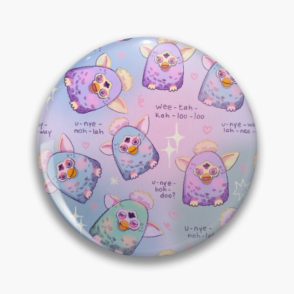 Item preview, Furby pattern designed and sold by Hippie Hooray.