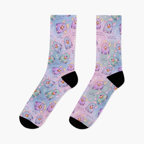 Item preview, Furby pattern designed and sold by Hippie Hooray.