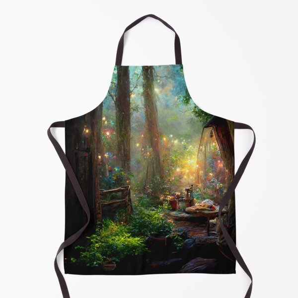 Item preview, Forest cabin with fairytale magic - Fantasy dream designed and sold by Monkyra.