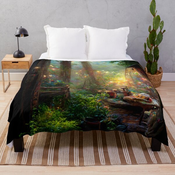 Item preview, Forest cabin with fairytale magic - Fantasy dream designed and sold by Monkyra.