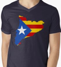Catalonia Men's V-Neck T-Shirt