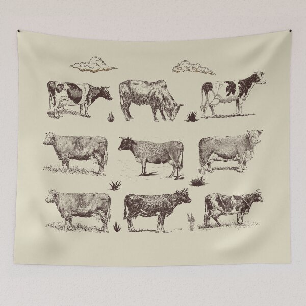 Item preview, South Western Cattle Farm Cow Gifts designed and sold by BronikowskiART.