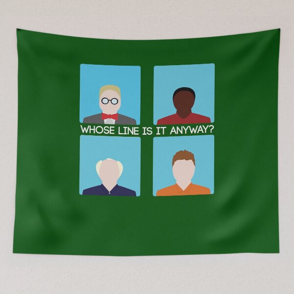 Item preview, Whose Line Is It Anyway Take Two Premium Tee black designed and sold by zienlemlerk.