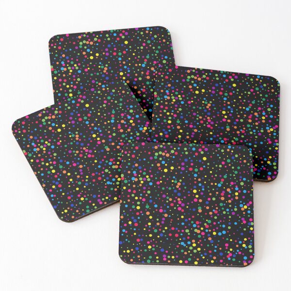 Item preview, Polka dot's multicolor pattern designed and sold by cutecrazytshirt.