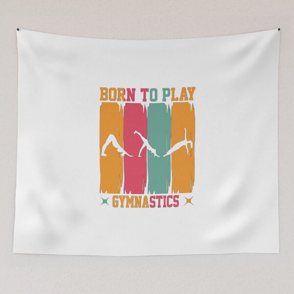 Item preview, Born to play gymnastics - Rythmic Dance designed and sold by AspectArtWorks.
