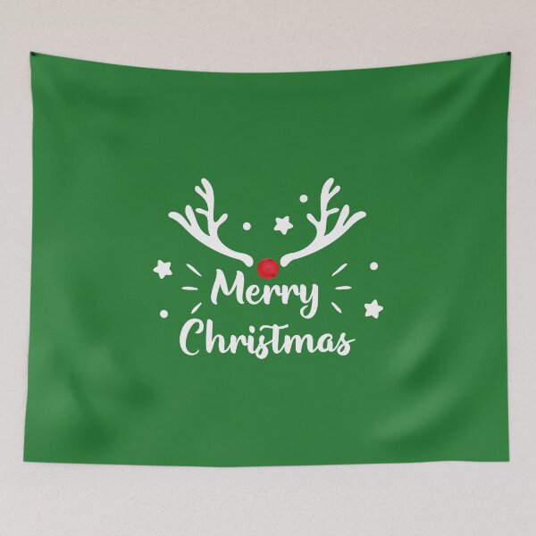 Item preview, Merry Christmas, Christmas Deer, Willow Days designed and sold by avit1.