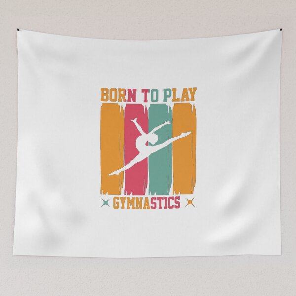 Item preview, Born to play gymnastics - Rythmic Dance designed and sold by AspectArtWorks.
