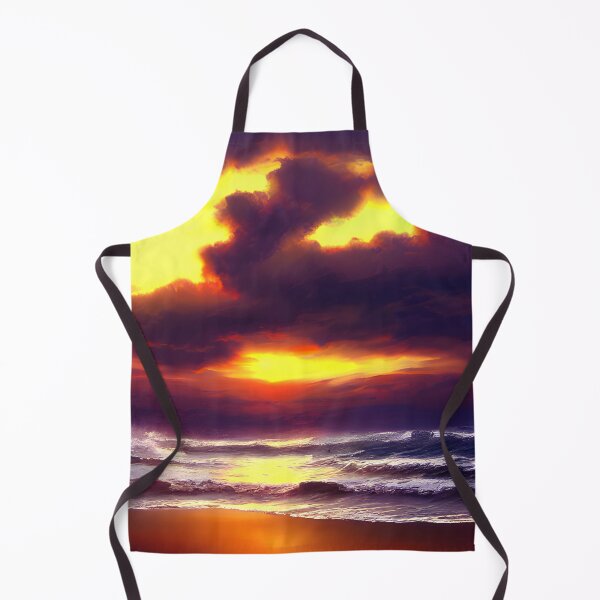 Item preview, blue ocean, sunset #10 designed and sold by supeart.