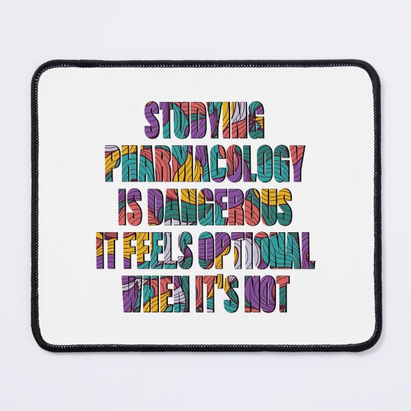 Item preview, Funny Pharmacology Student Meme, Pharmacology Feels Optional When it_s Not designed and sold by HoldwestShopNow.