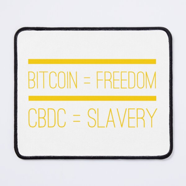 Item preview, CBDC is Authoritarian Control - v1 designed and sold by ClothingnCrypto.