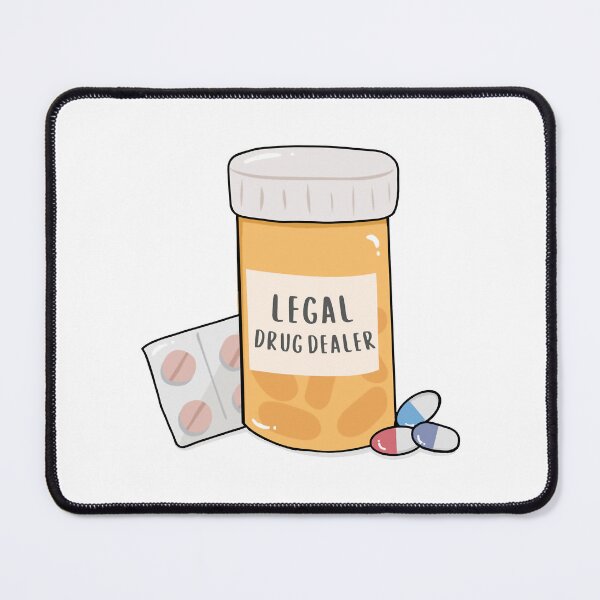 Item preview, Legal Drug Dealer Science Pun designed and sold by HoldwestShopNow.