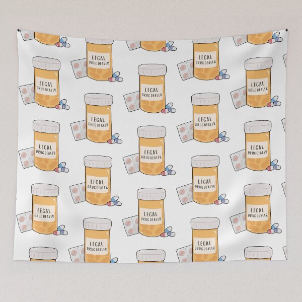 Item preview, Legal Drug Dealer Science Pun designed and sold by HoldwestShopNow.