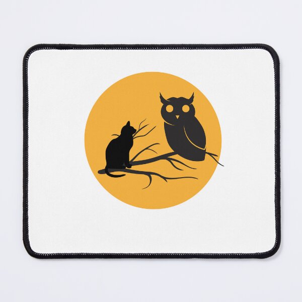 Item preview, a Cat and an owl designed and sold by wear best.