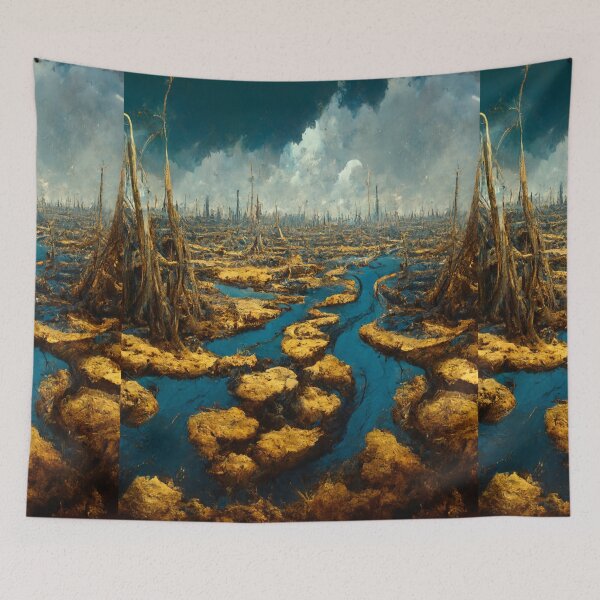 Item preview, Planet Warz - Swampafa - Rishfa Swamp "Planet Jingofa" designed and sold by Brazz Official.
