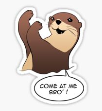 loutre come at me bro Sticker