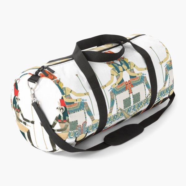 Item preview, The Ancient Egypt's Style Pattern with Masked Figures of the Humans and Animals   designed and sold by IraNiva.